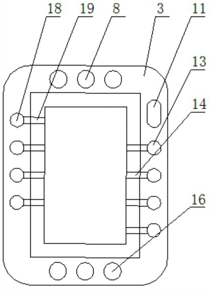 Dielectrophoresis flat permeable membrane component