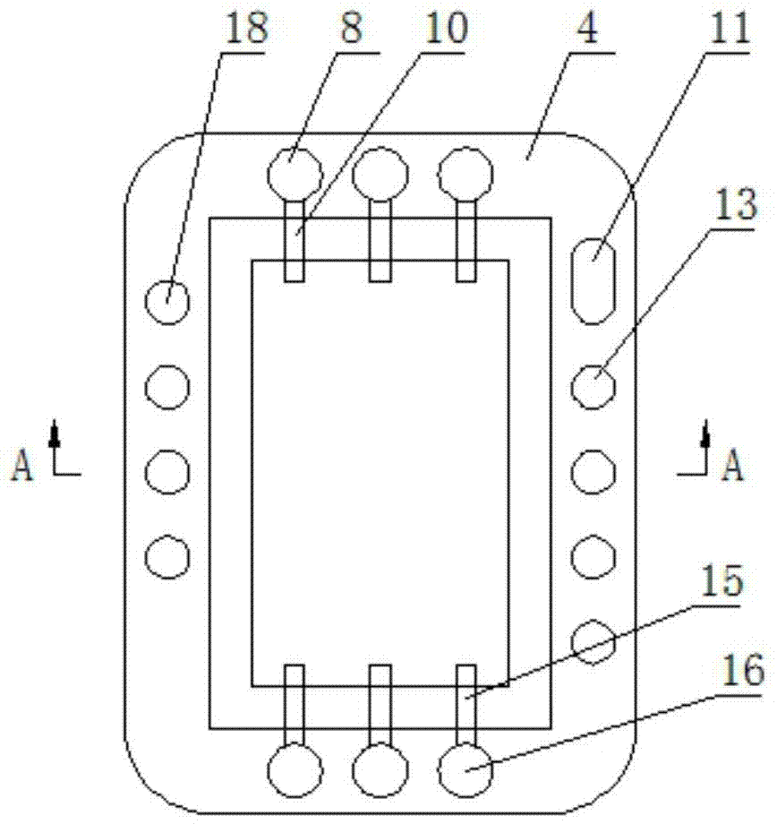 Dielectrophoresis flat permeable membrane component