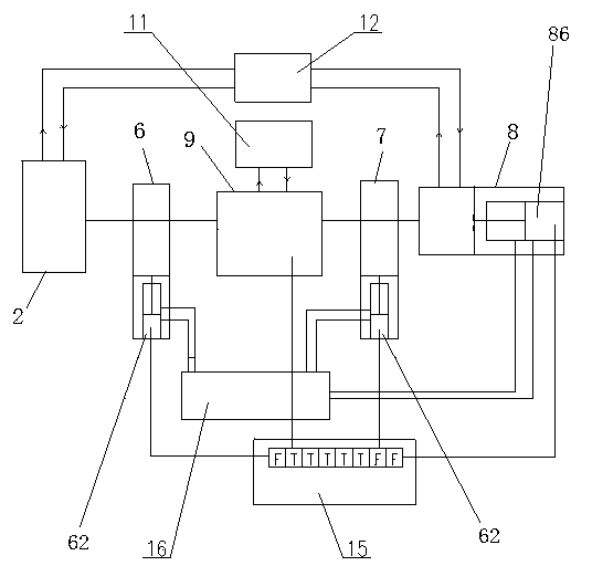 Marine thrust bearing equipment test apparatus