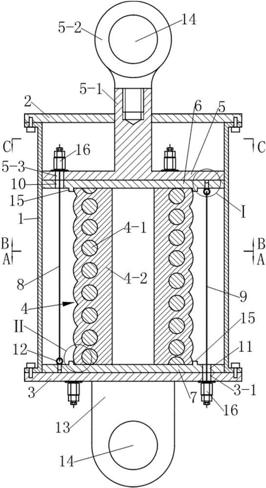 Early-rigidity-adjustable composite spring damper