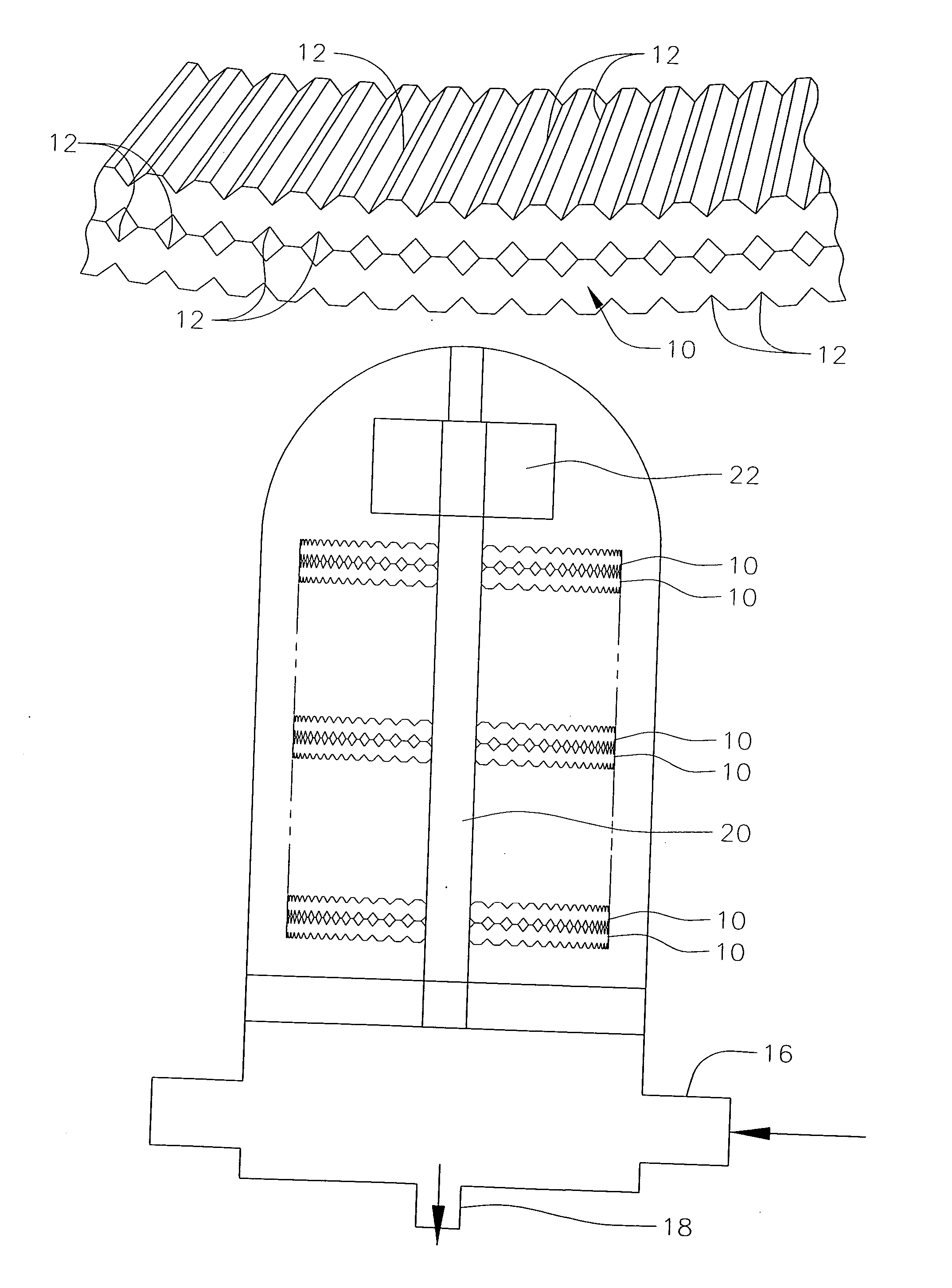 Disc filtration system with improved backwashing