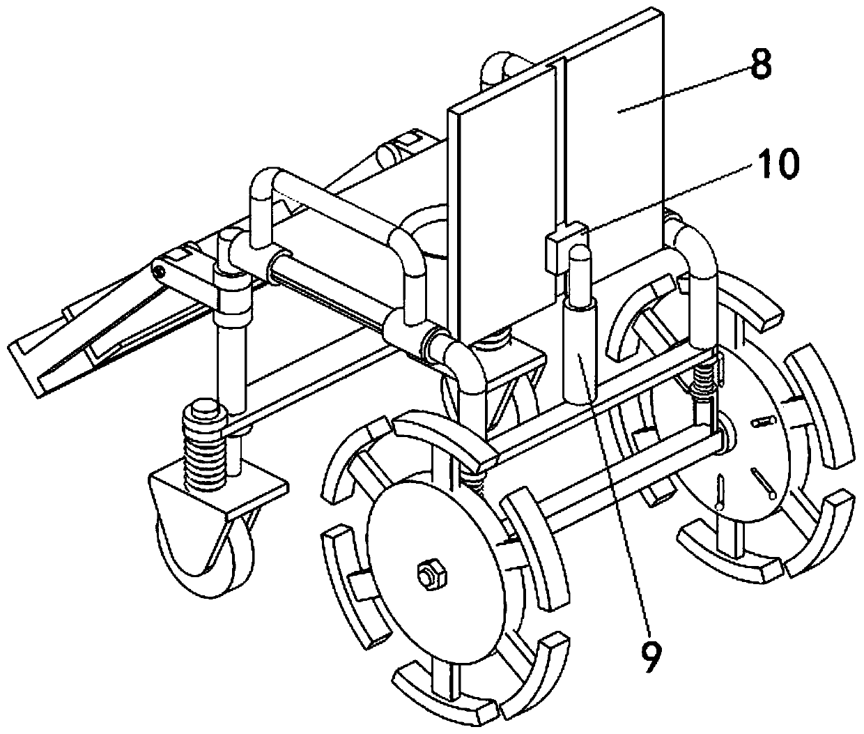 Postoperative rehabilitation monitoring management device for obstetrics department