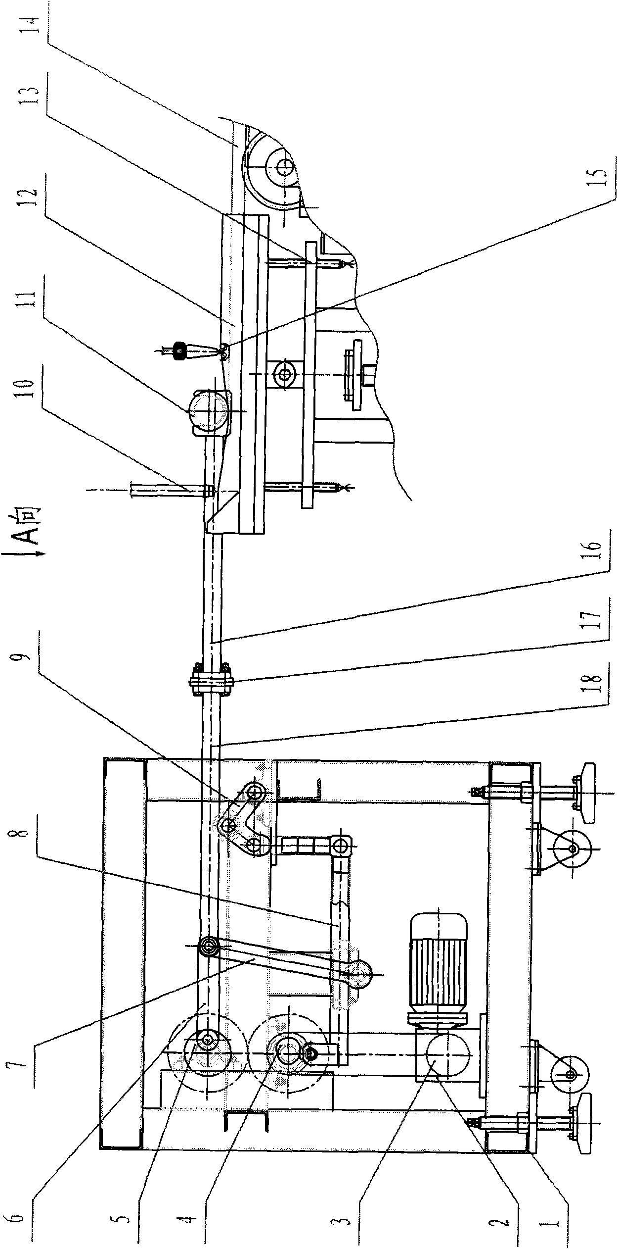 Optical glass strip rolling and moulding device