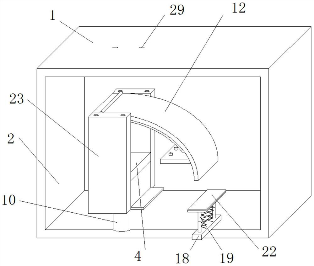 Experience cabin for civil aircraft driving training and use method thereof