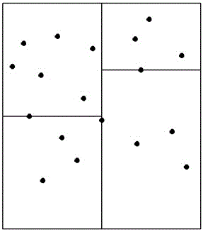 Method for reconstructing alpha-shape curved surface topology of object surface sample point