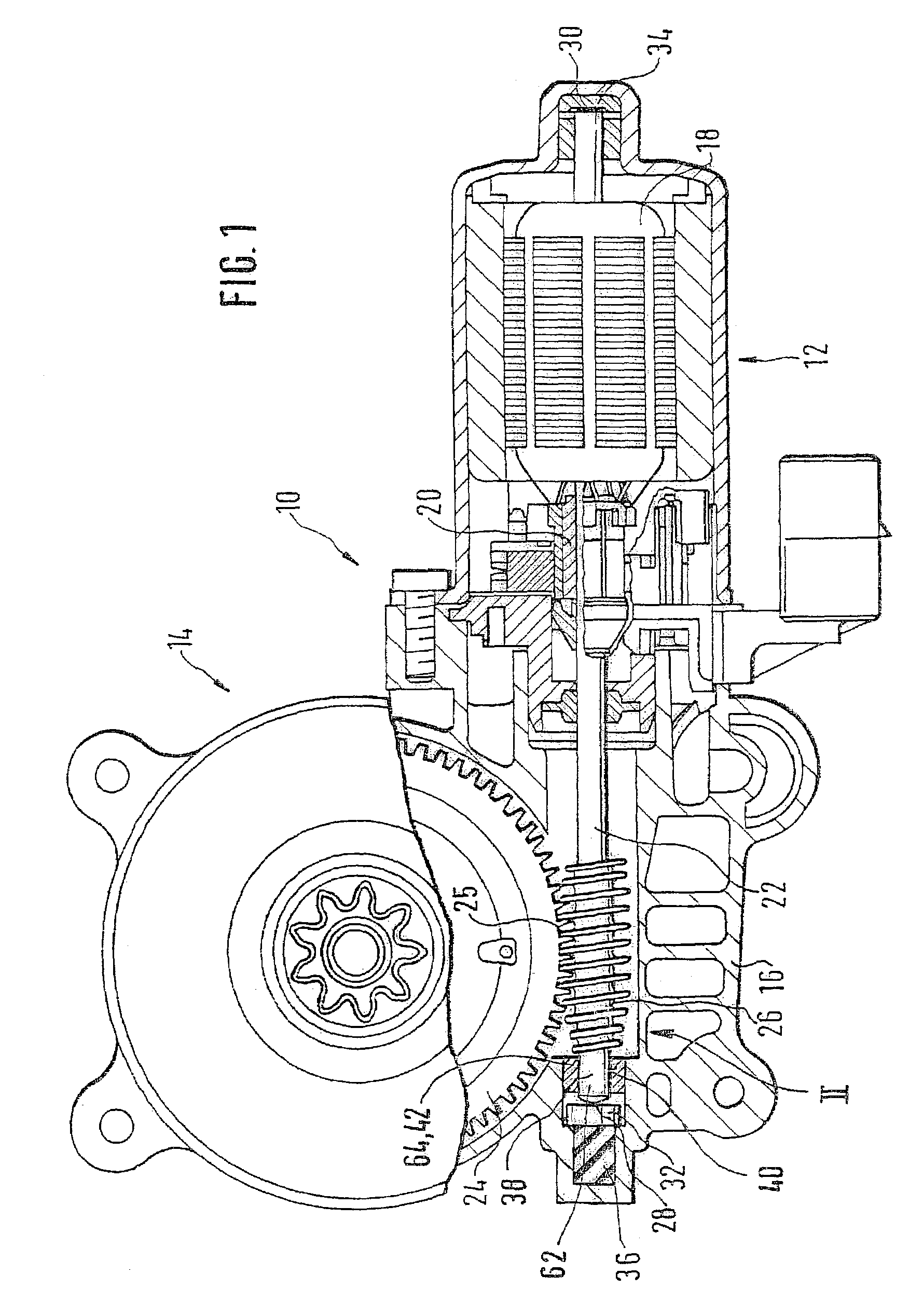 Method for producing a shaft and device containing one such a shaft