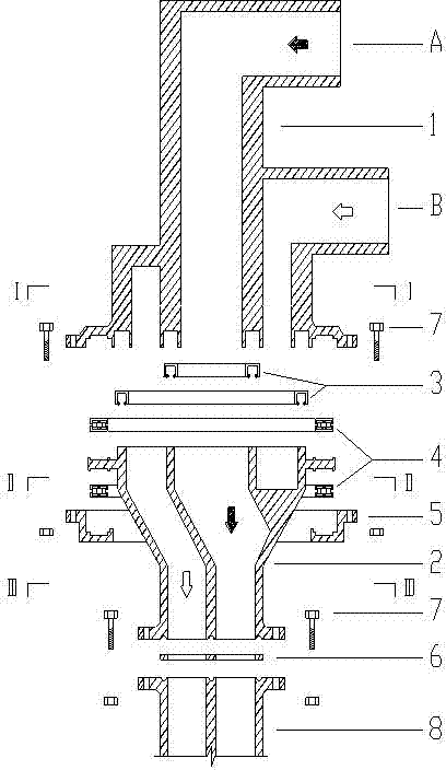 Double-liquid stirring grouting system