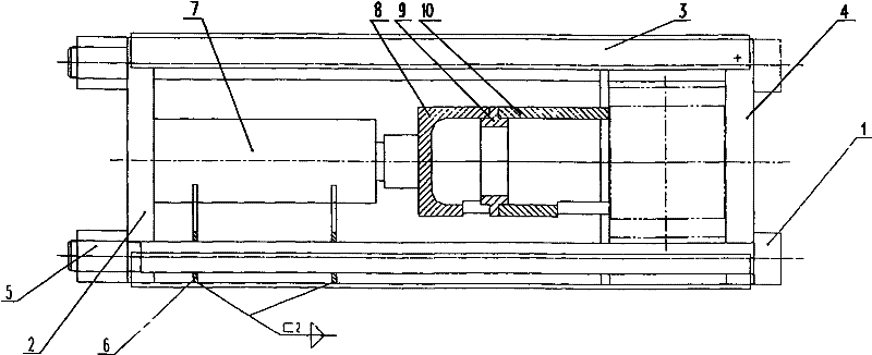 Device and method for assembling and disassembling axle box nodes