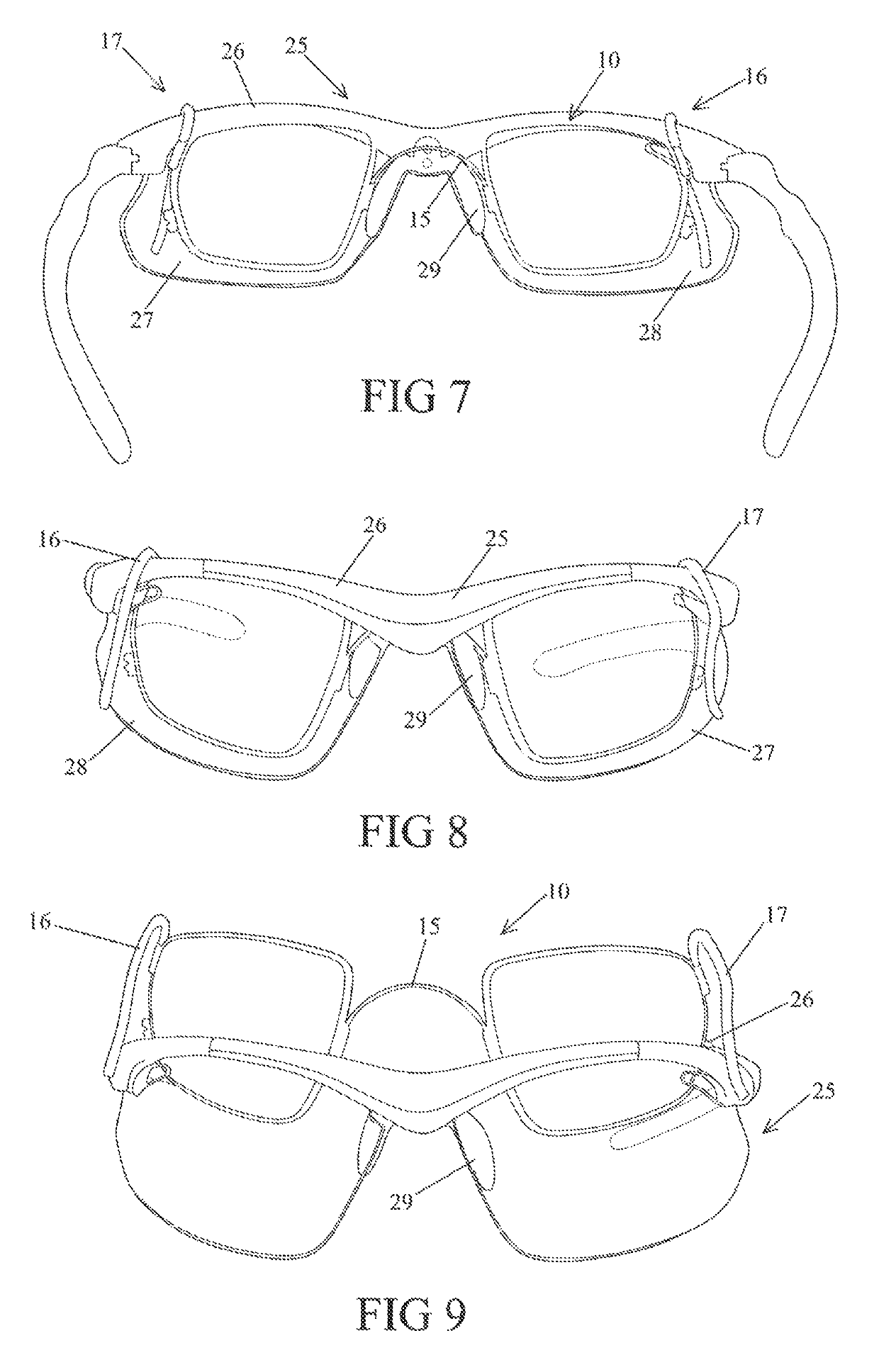 Clip-in prescription eyewear