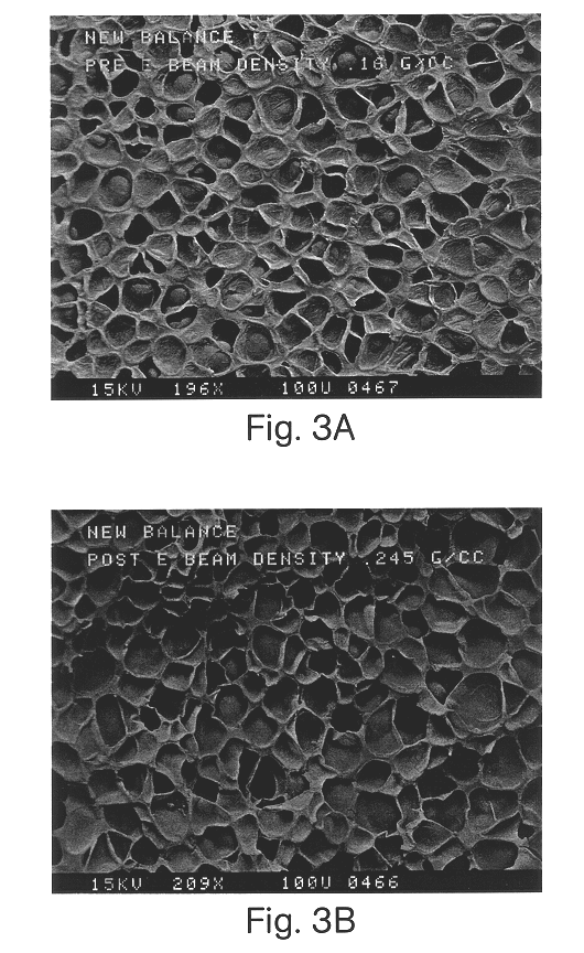 Microcellular thermoplastic elastomeric structures