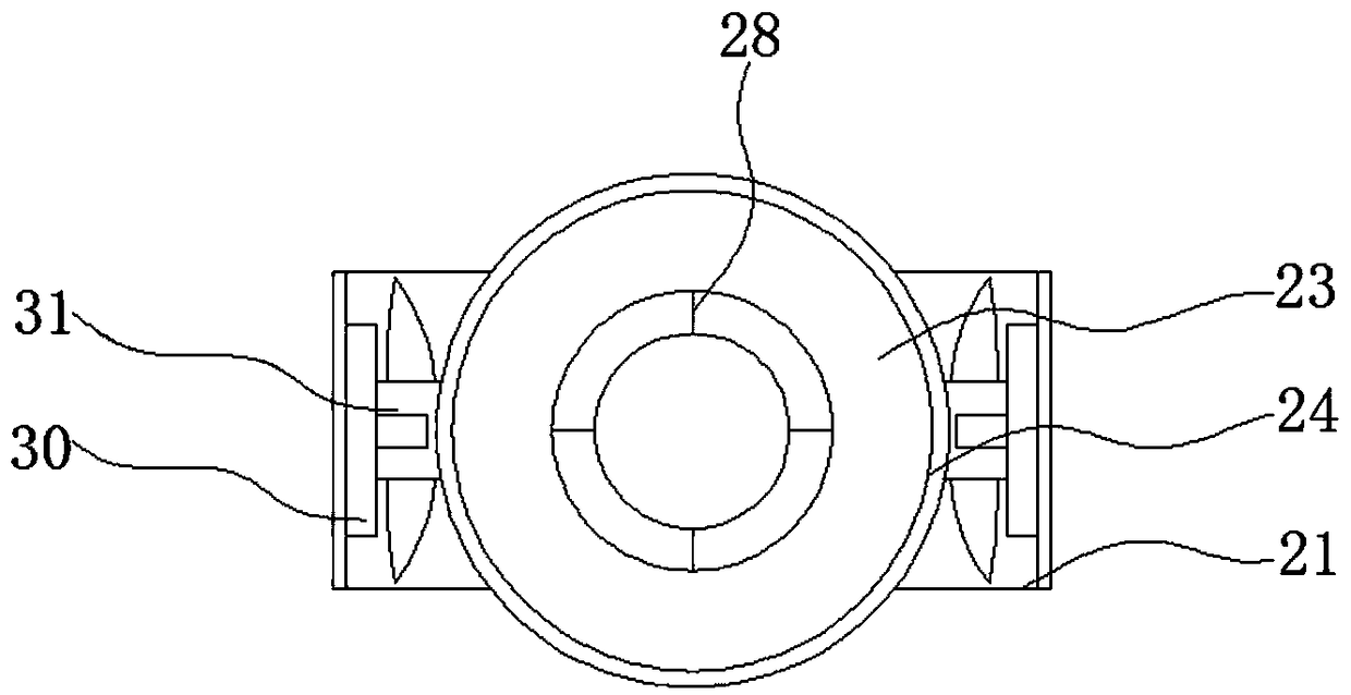 Anti-blocking environment-friendly oil and residue separating equipment for oil refining