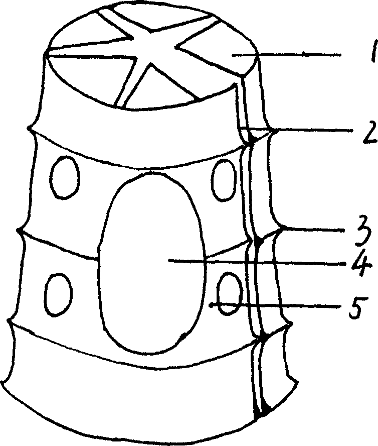 Cervical vertebra pyramid microfrauma fusion apparatus