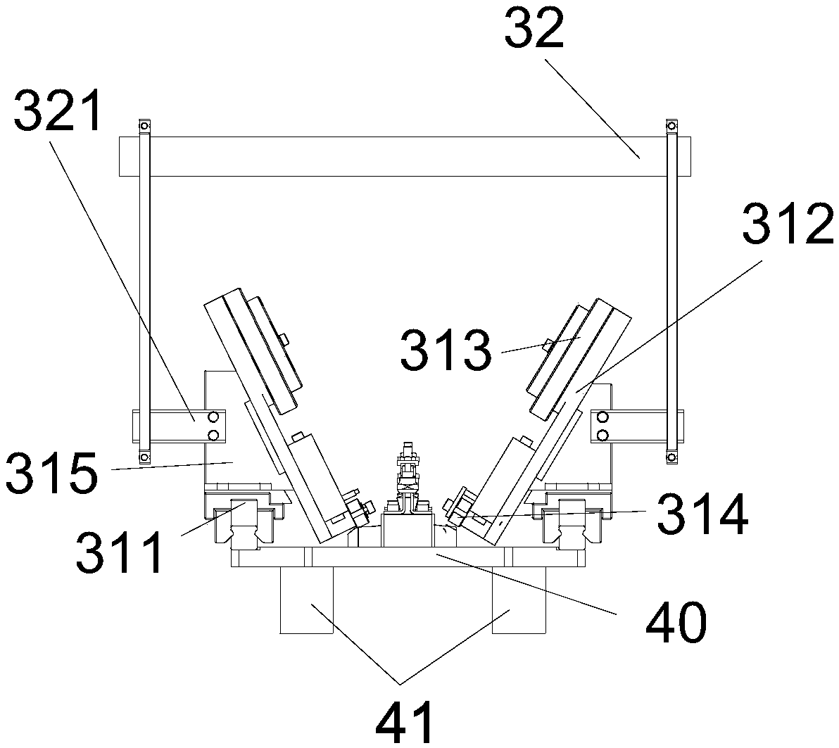 Adhesive tape pasting tool