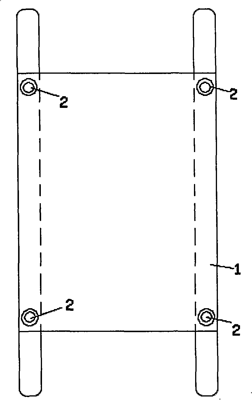 Bedridden patient conveying device for fluoroscopy