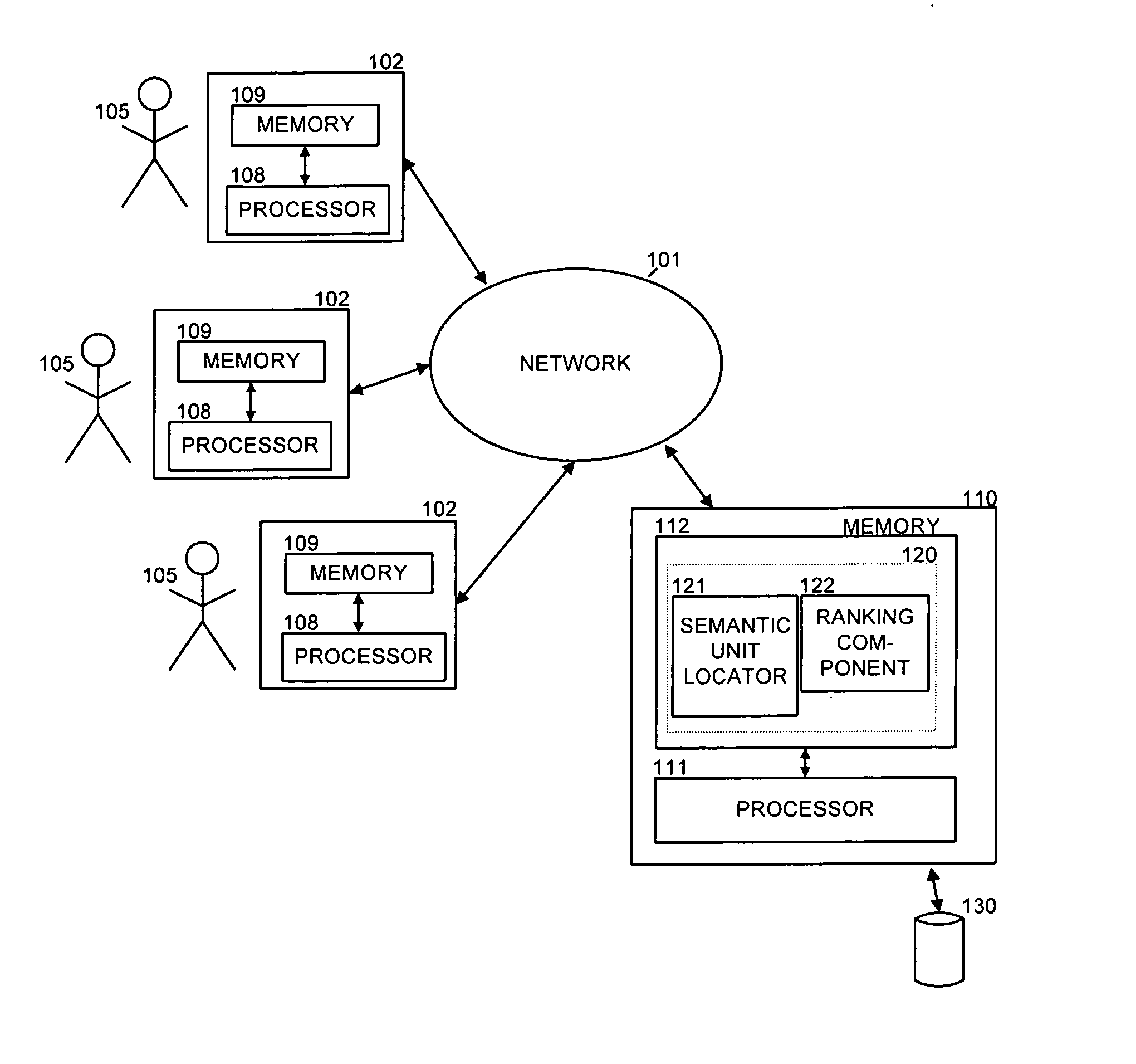 Identification of semantic units from within a search query