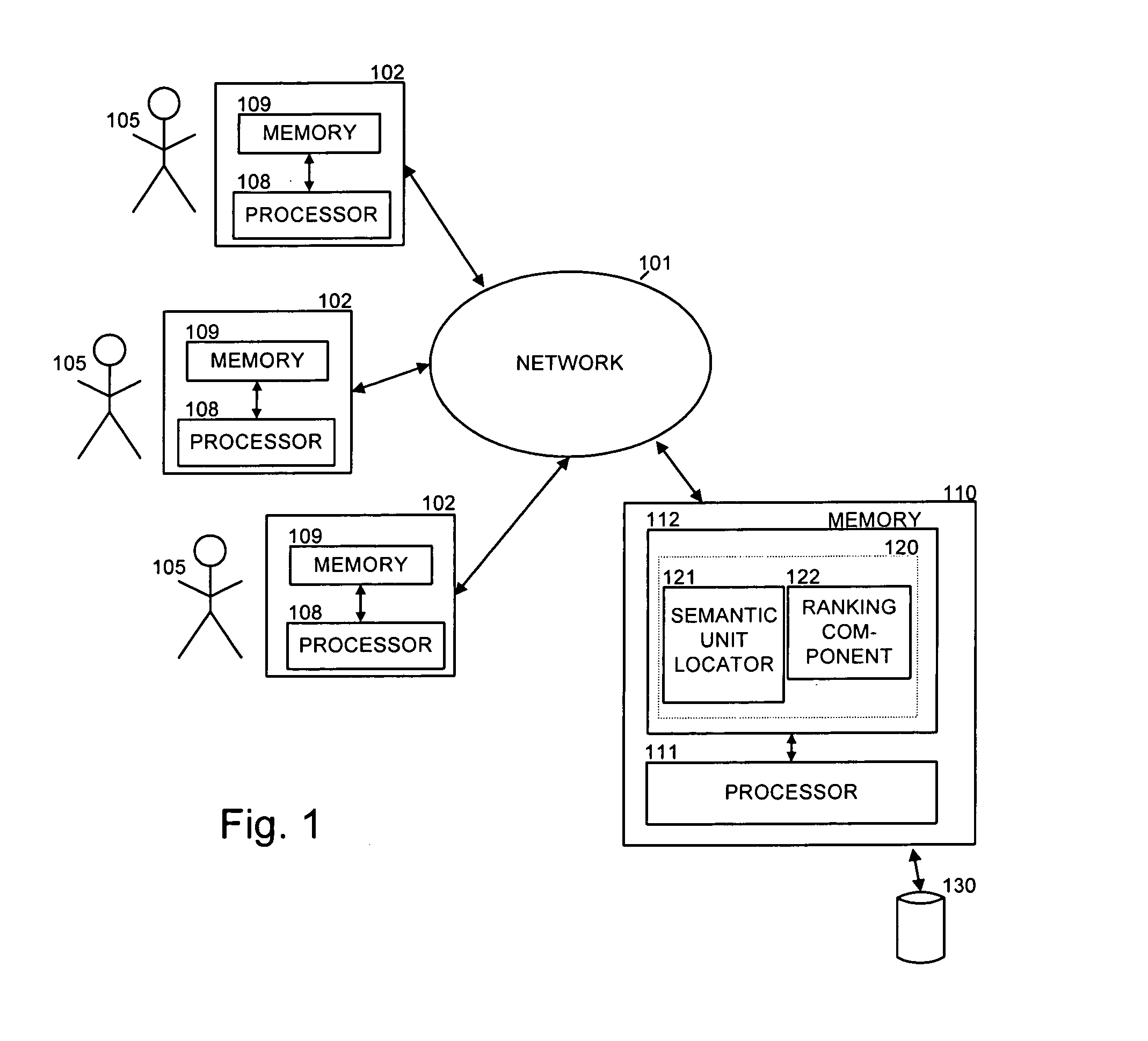 Identification of semantic units from within a search query