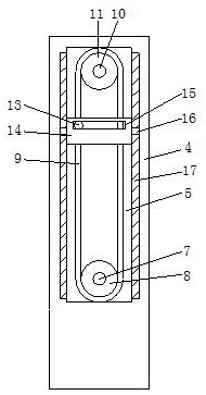 Glassware rotating support for laboratory analysis