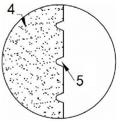 Brazing type diamond grinding wheel used for high-precision grinding and manufacturing method