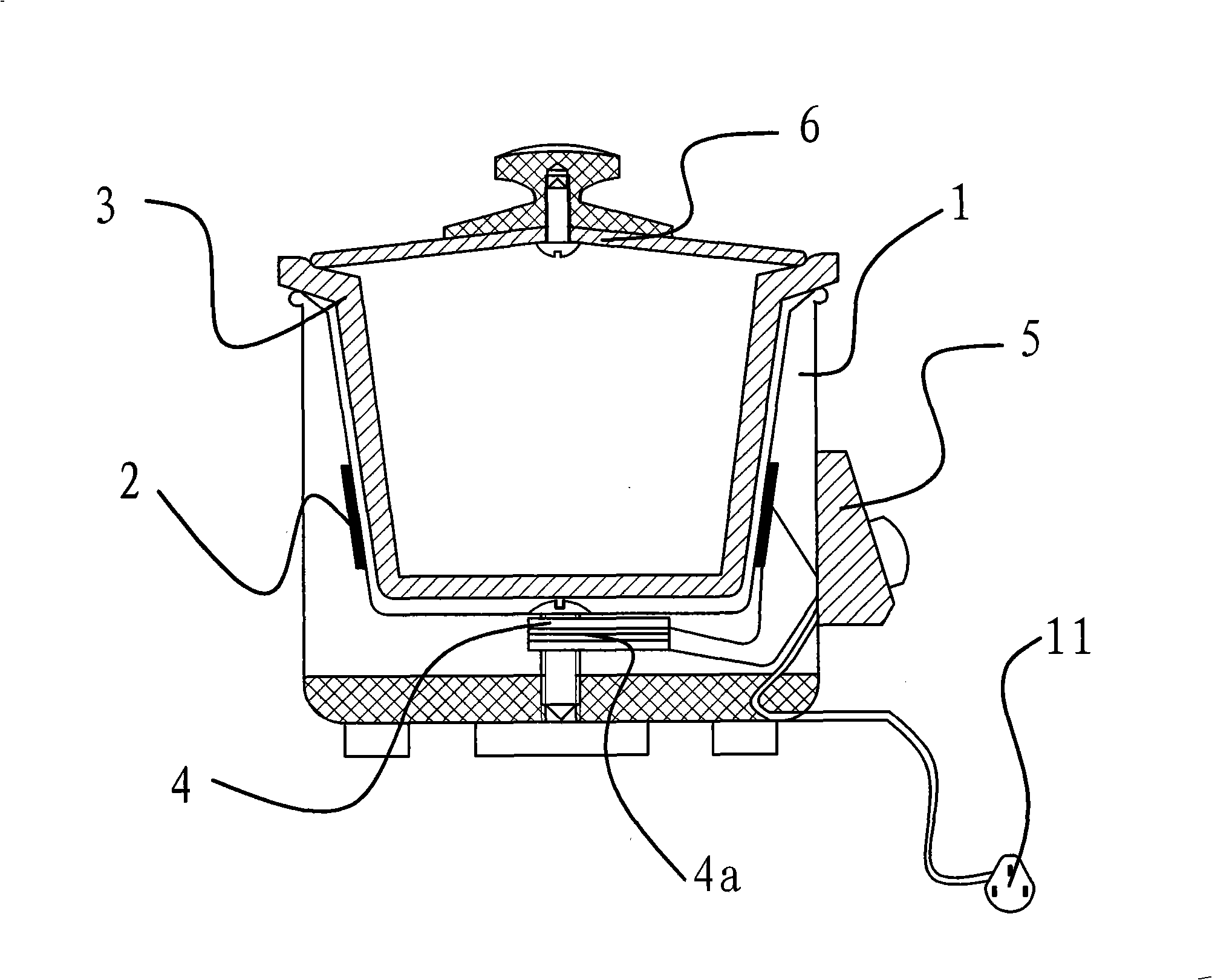 Recovery processing method of waste plastics film shopping bag and electro-thermal regeneration boiler thereof