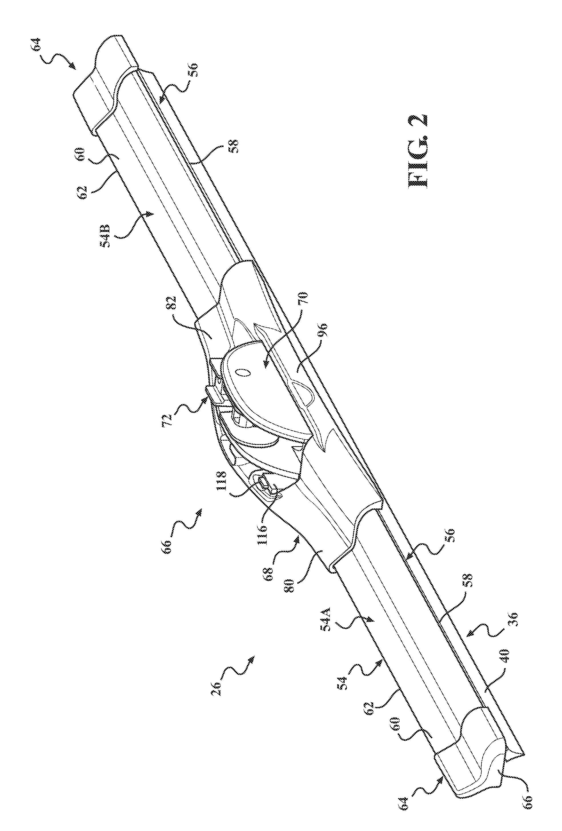 Universal coupler for a beam blade windshield wiper assembly