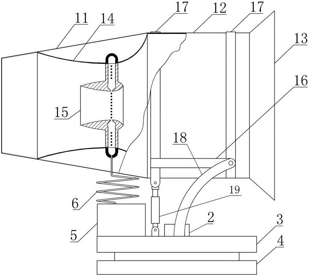 Spray machine capable of spraying quadruplex water spray