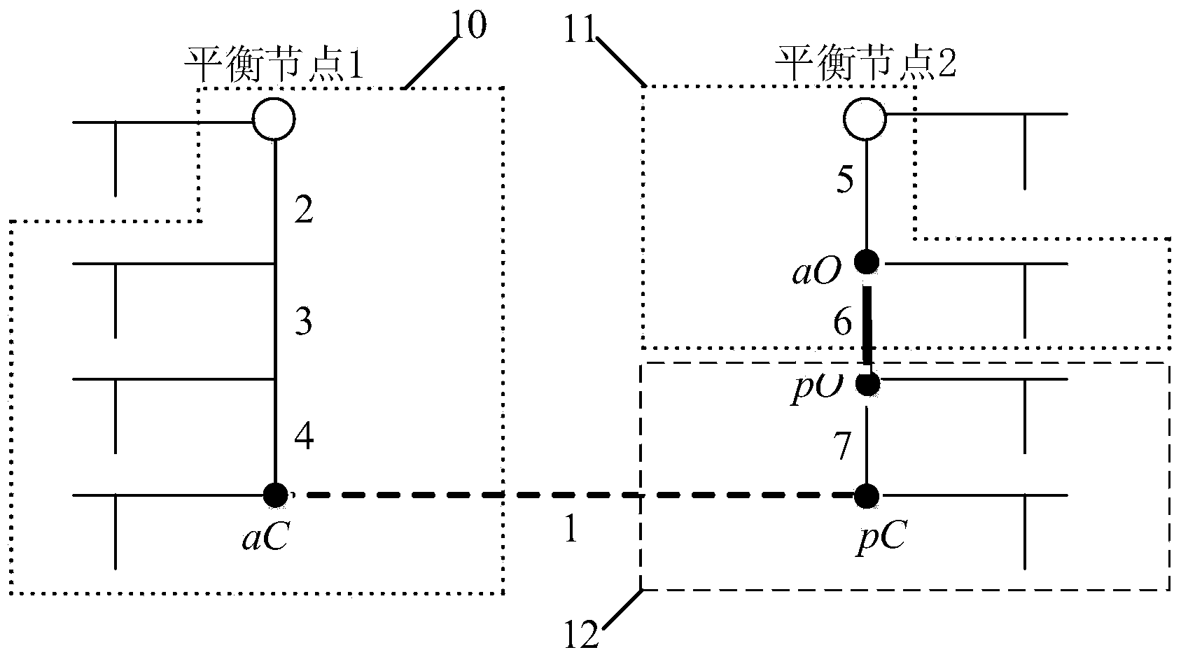 State variable sensitivity calculation method applicable to radial distribution network reconfiguration