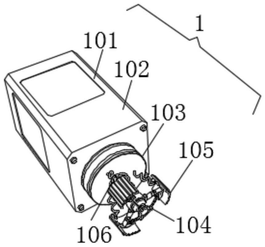 An ultrasonic cutting mechanism for ear loops and nose wires for full-servo masks