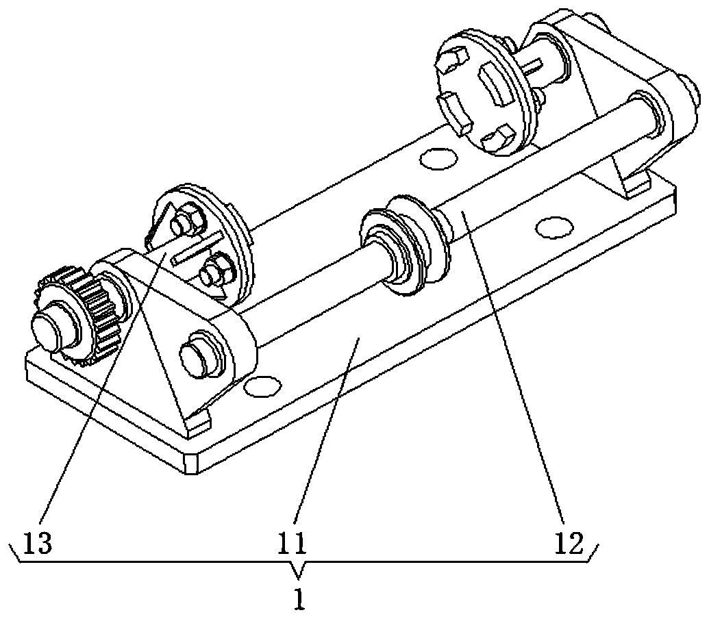 Winch traction wheel disc used for marine ship