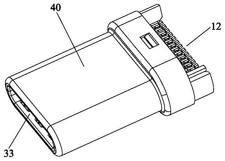 Type-C anti-EMI plug connector