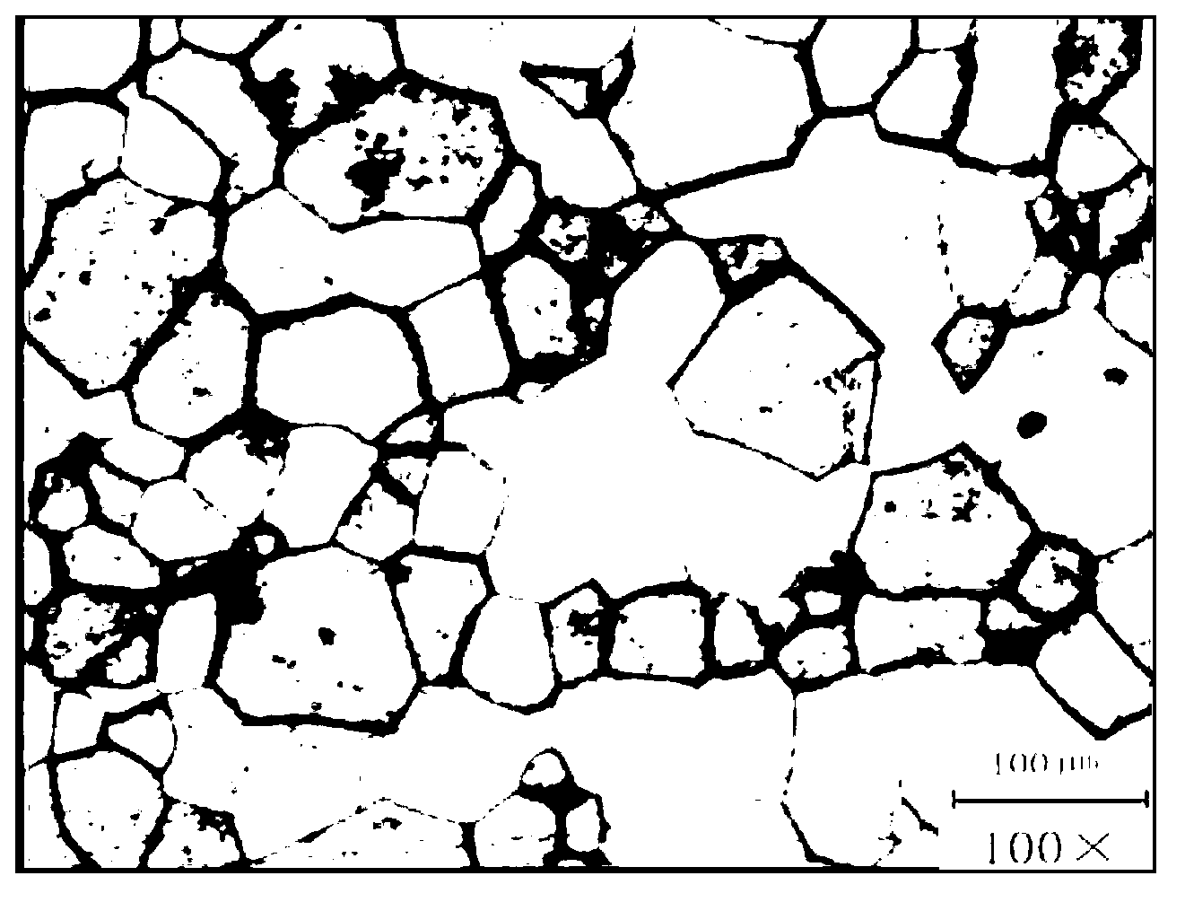 Niobium target and preparation method of niobium target