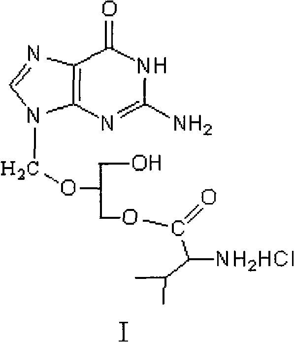 A kind of preparation method of valganciclovir hydrochloride