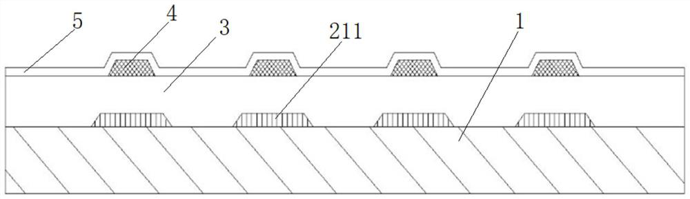 Acoustic surface wave transducer with multi-order transverse mode suppression and manufacturing method thereof