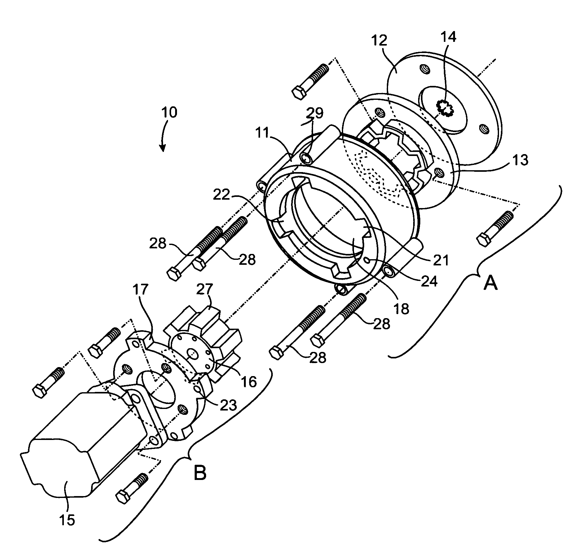 Quick connect assembly for ATV implements