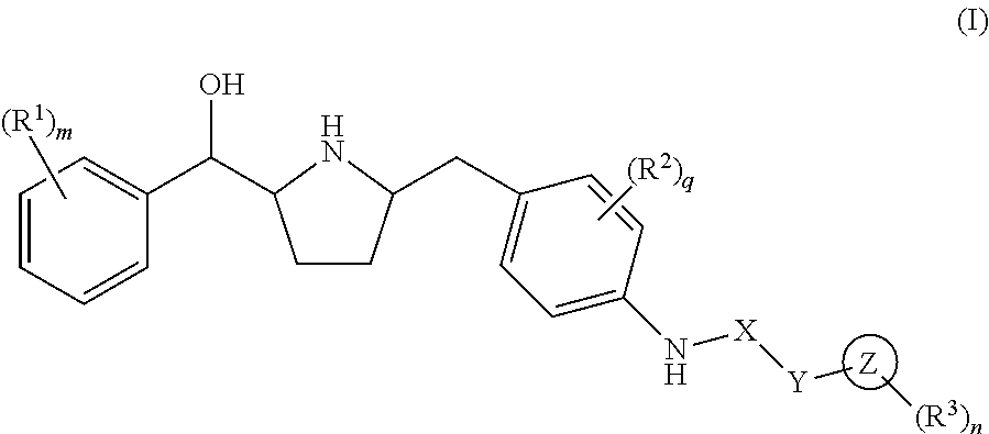 Hydroxymethyl pyrrolidines as beta 3 adrenergic receptor agonists