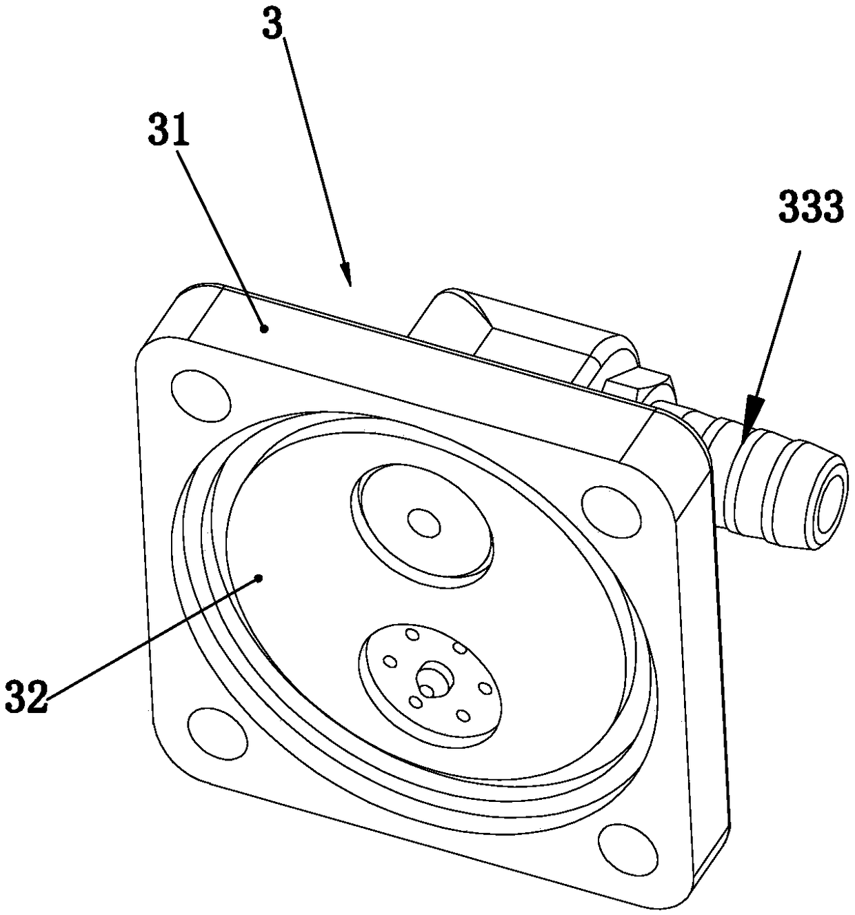 Electric vehicle vacuum pump