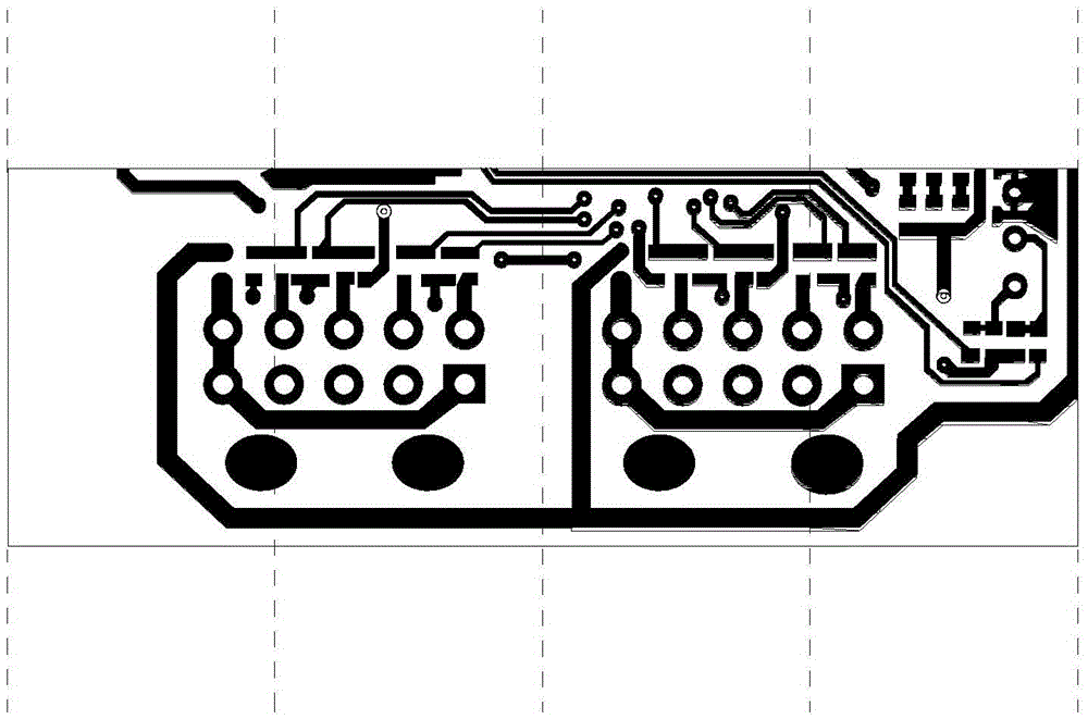 A kind of laser processing method of solder mask layer of circuit board