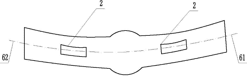 Weighing sensing system based on deformation quantity detection of vehicle axle housing