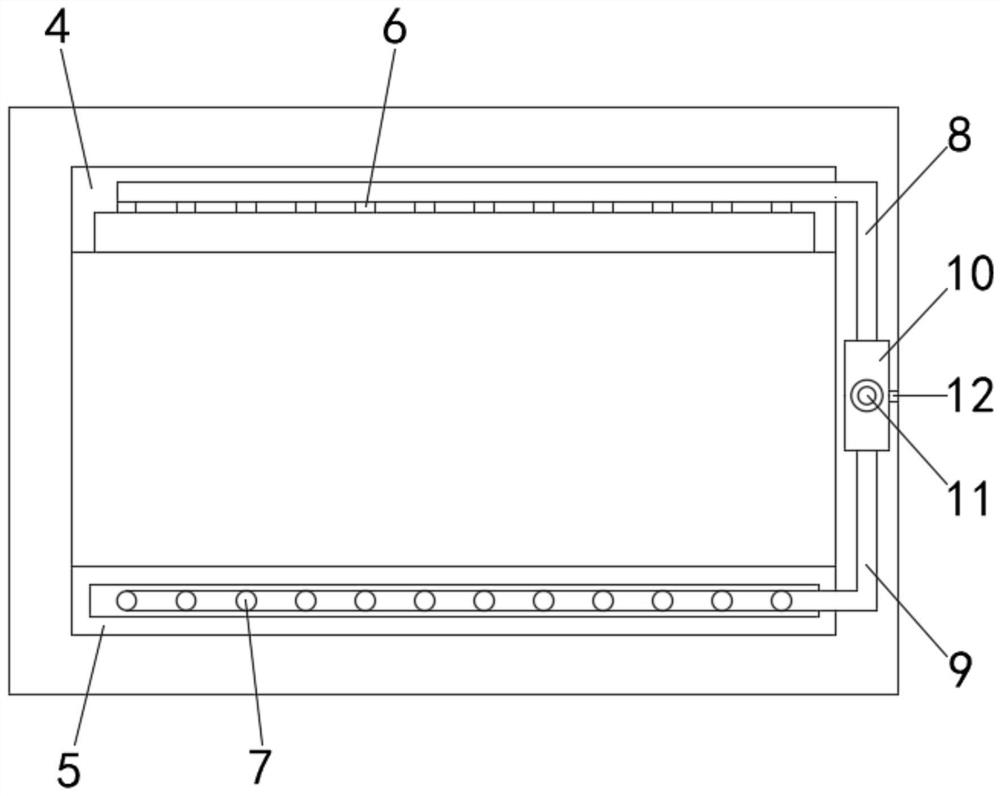 Outdoor remote sensing monitoring device capable of preventing insects from entering