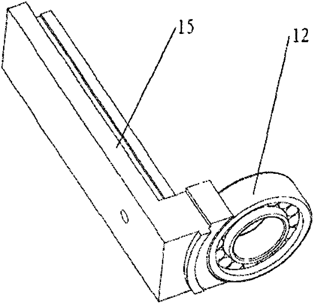 Special fixture for milling long and thin axle parts