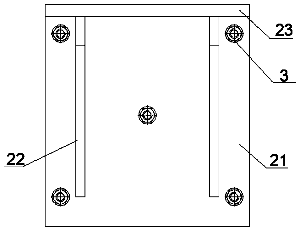 Steel structure foundation of elevator shaft construction hoist and construction method