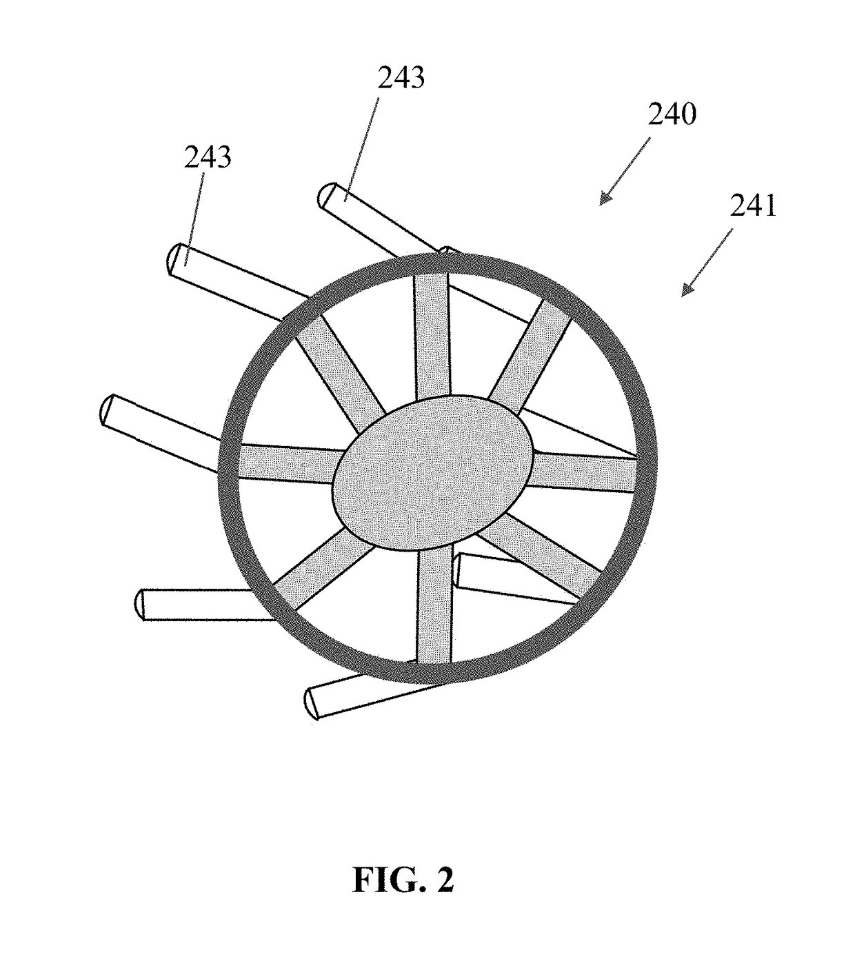 Non-pneumatic support structure