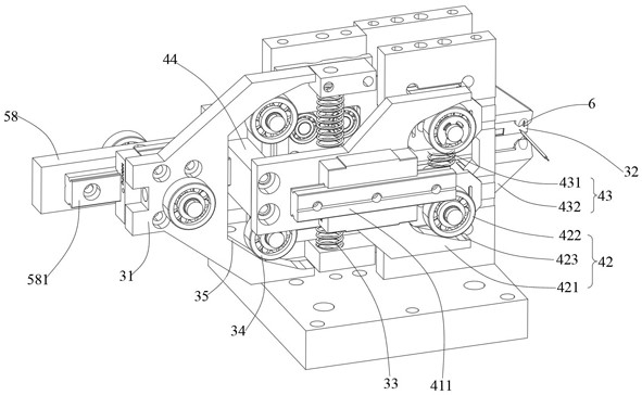 A wire stripping machine for cables