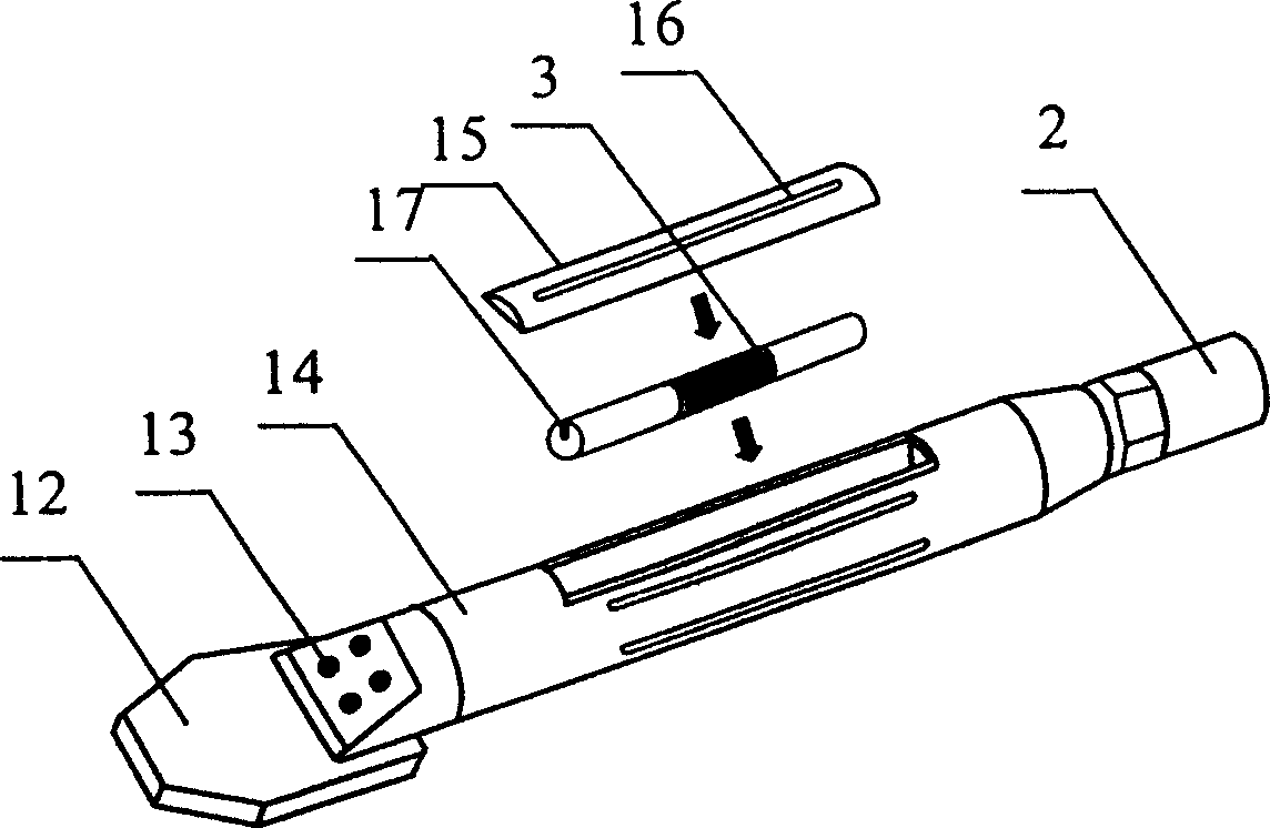 Real time measuring method and apparatus for horizontal directional drilling