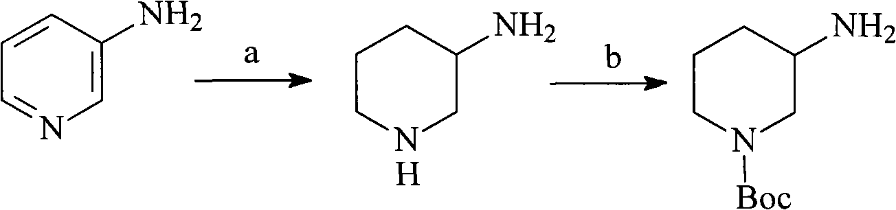 N-Boc-3-aminopiperidine and synthesizing method of optical isomer thereof