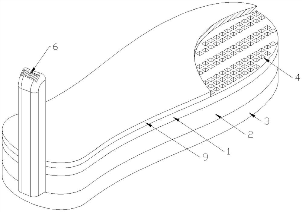 Shoe with internal and external circulation sweat removal function