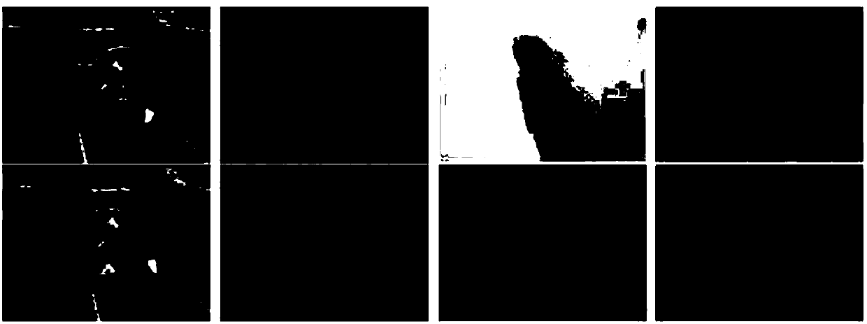 Video motion identification method based on time domain segmentation network