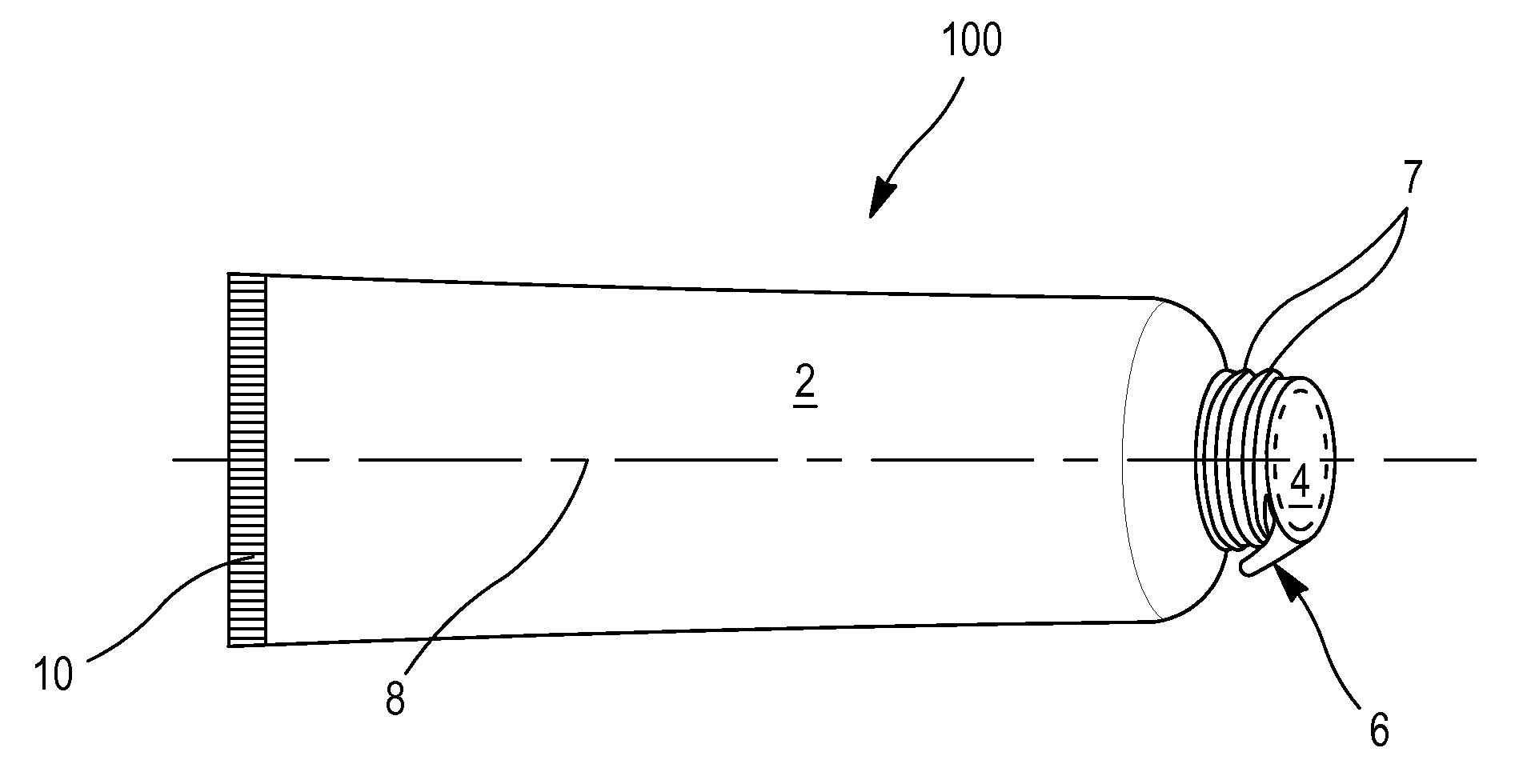 Container and Sealing Membrane for Packaging of Reactive Products