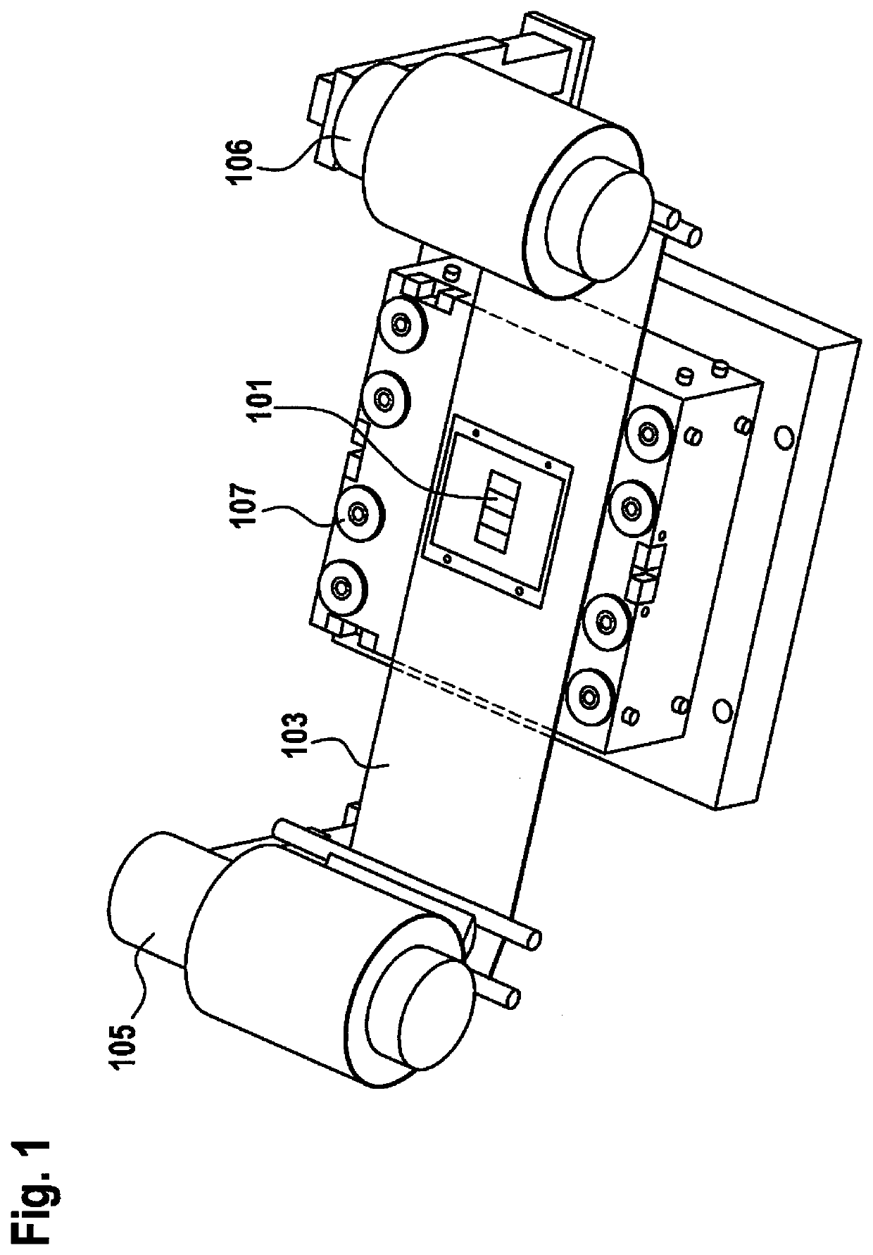 Method for manufacturing camera modules and a camera module array