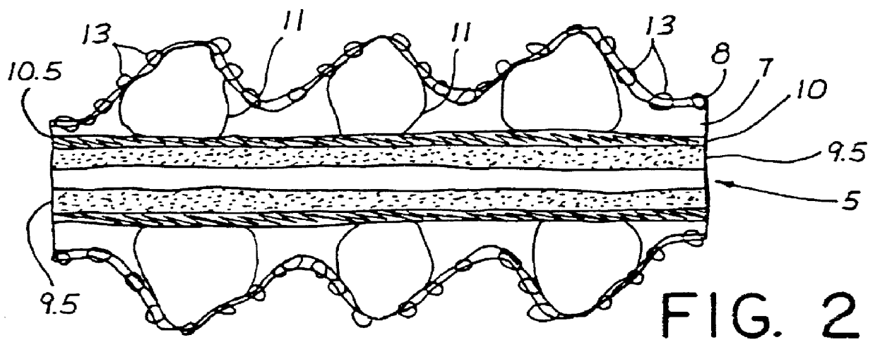 Cosmetic file/buffer with microencapsulated treatment substances