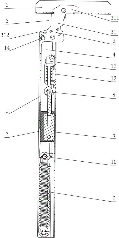 Oven buffering hinge